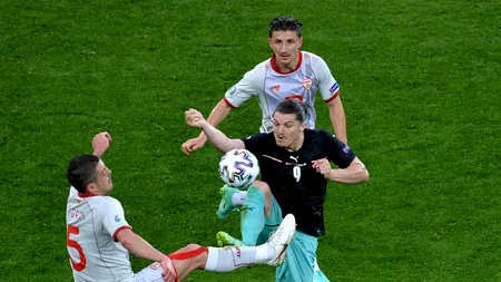 EURO 2020. Austria – Macedonia de Nord 3-1. Spectacol total pe Arena Națională, în primul meci jucat la București