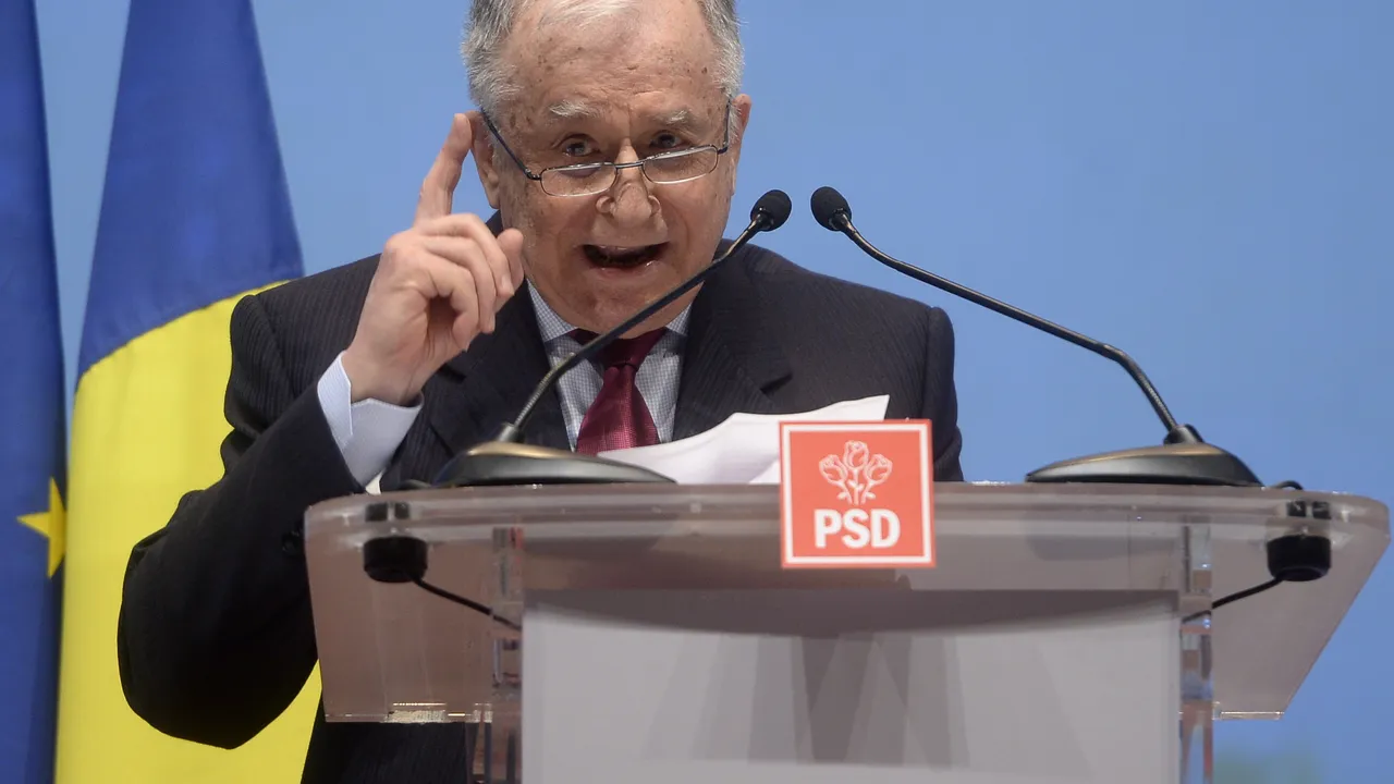 Ion Iliescu suferă de CANCER pulmonar. A fost operat pentru degajarea căilor respiratorii