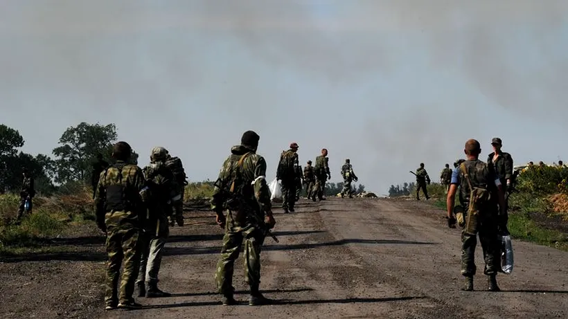 Pozițiile separatiștilor din Donețk, atacate de armata ucraineană