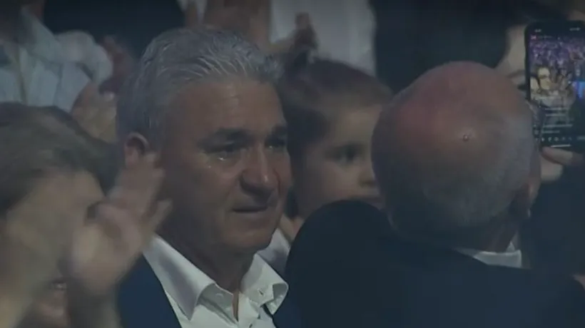 Imagini IMPRESIONANTE cu tatăl Simonei Halep, plângând în hohote, la meciul sportivei de la Cluj! Aproape 10.000 de fani au participat la eveniment