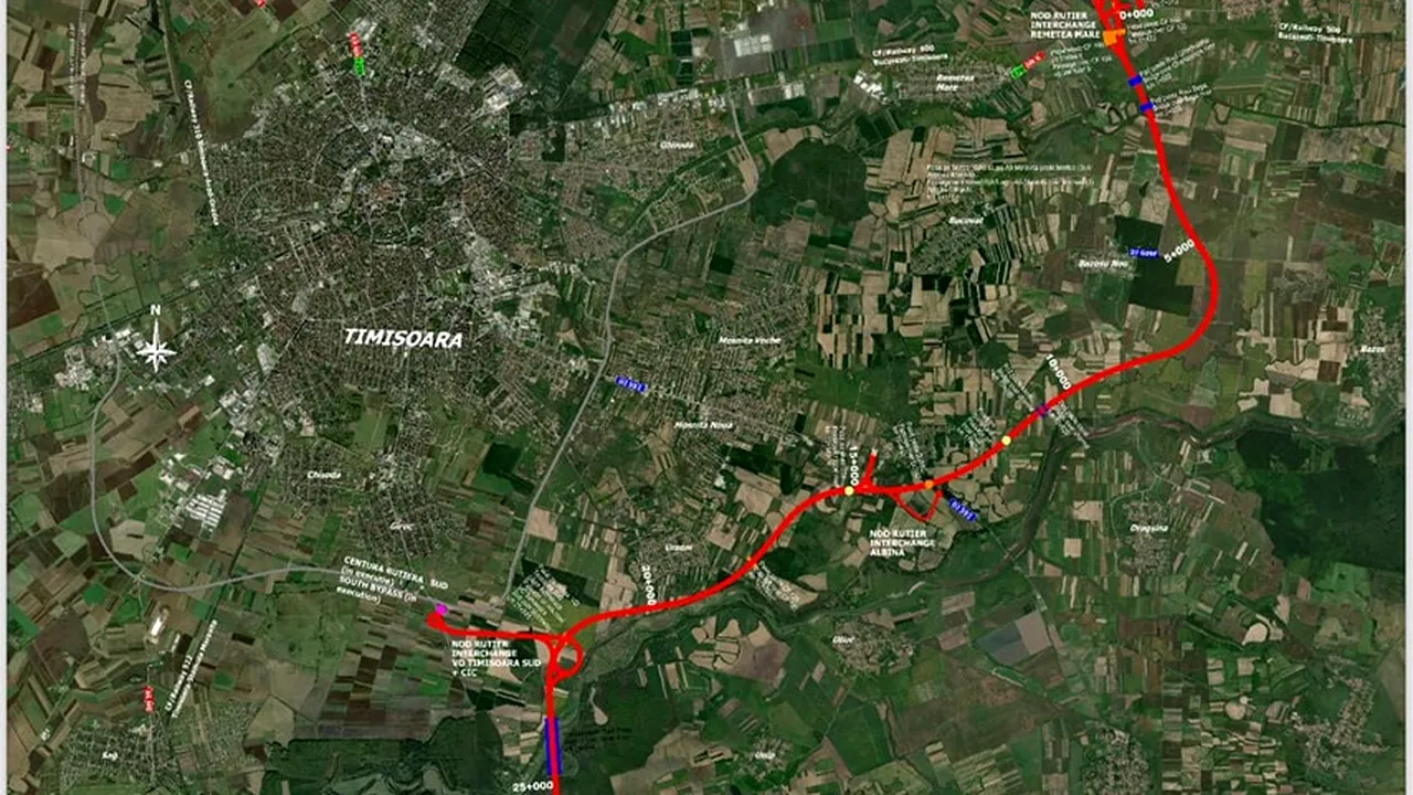 Autostrada A9 Timișoara - Moravița: Constructorii au depus nouă OFERTE la licitația pentru construcția Lotului 1 Remetea Mare - Jebel