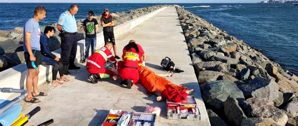 Un militar de la Marină s-a înecat în mare, la Constanța