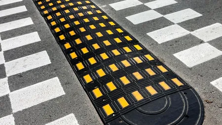 Primul județ din România unde s-a instalat un LIMITATOR inteligent de viteză. Doar șoferii care fac asta pot trece de el