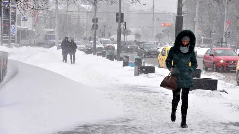 Meteorologii Accuweather au actualizat prognoza. Ninge în București zilele următoare?