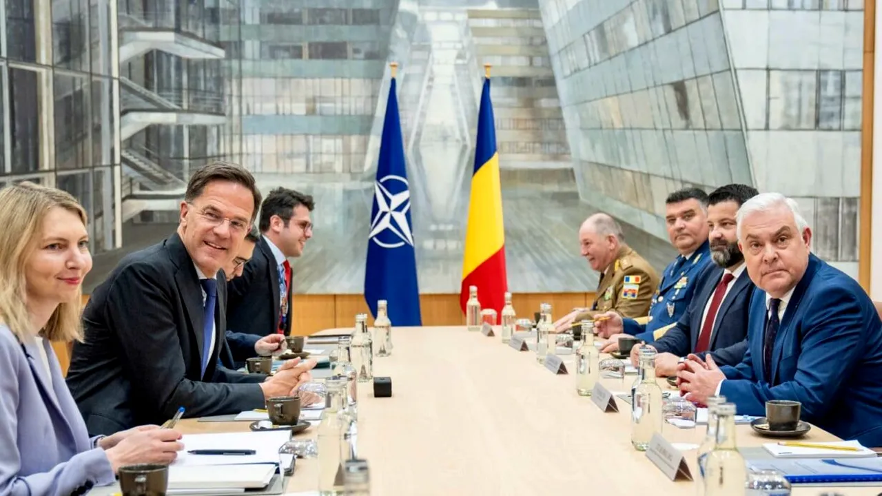 Întâlnire FULGER Tîlvăr-Rutte la Bruxelles. Marea Neagră, vitală pentru flancul estic NATO