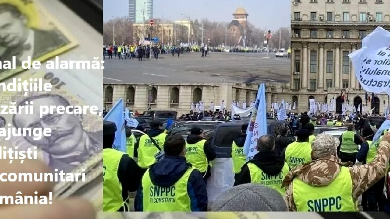 Polițiștii ies în stradă. Când se anunță PROTEST MASIV în Piața Victoriei