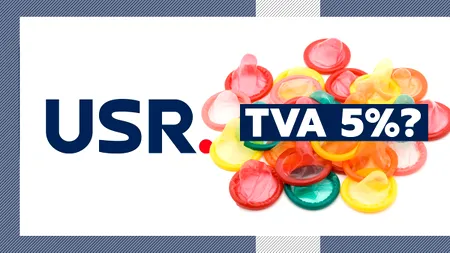 USR vrea TVA mai mic la prezervative. Deputații cer un preț la raft care să nu depășească 5%