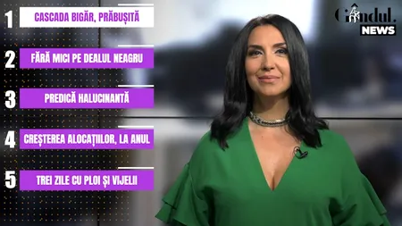 GÂNDUL NEWS. Cascada Bigăr s-a prăbușit!