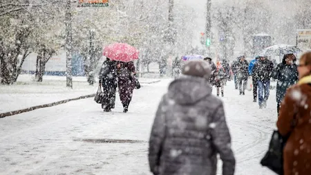 Prognoza meteo, 18 martie 2021. Vor fi precipitaţii, ploi și ninsori, în toate regiunile