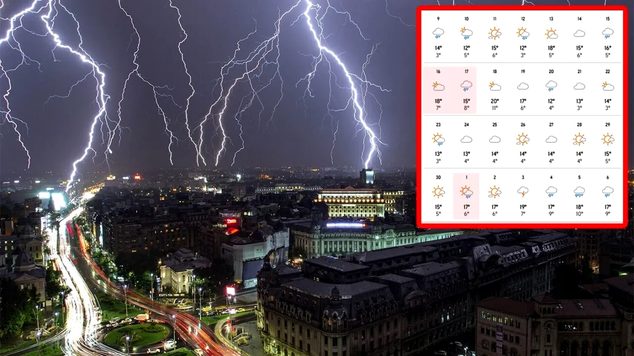 Prognoza Accuweather actualizată | Ninge de Paște și de 1 Mai în România?! Temperaturile în București și în marile orașe