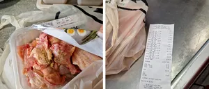 Experiența neplăcută a unei bucureștence care a cumpărat aripioare de PUI din Mega Image. Când a desfăcut caserola acasă, să cadă din picioare