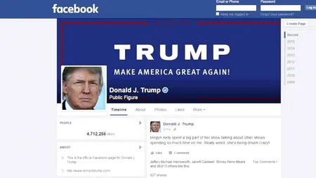 Trump s-a supărat și pe Facebook și acuză compania lui Zuckerberg că este 