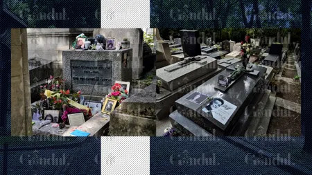 Morminte celebre din Cimitirul Père Lachaise din Paris. Ce suveniruri lasă fanii lui Jim MORRISON și cu cine împarte cavoul Edith PIAF