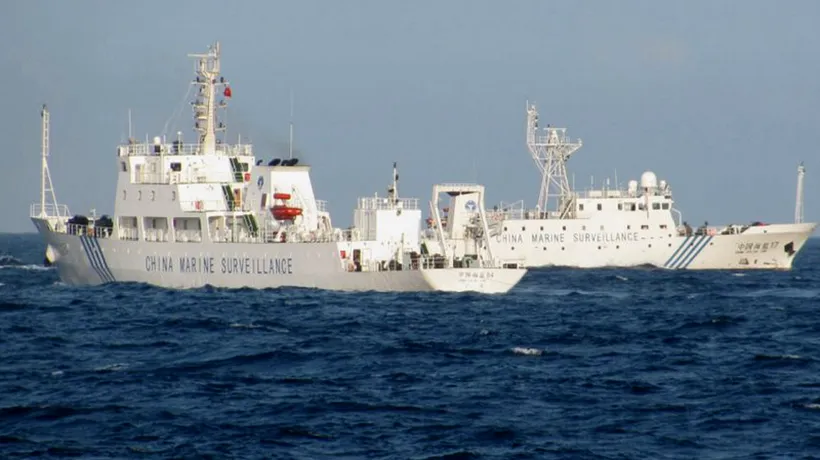 China și Japonia bat tobele războiului: 11 nave chineze deplasate în apropierea disputatelor insule nipone