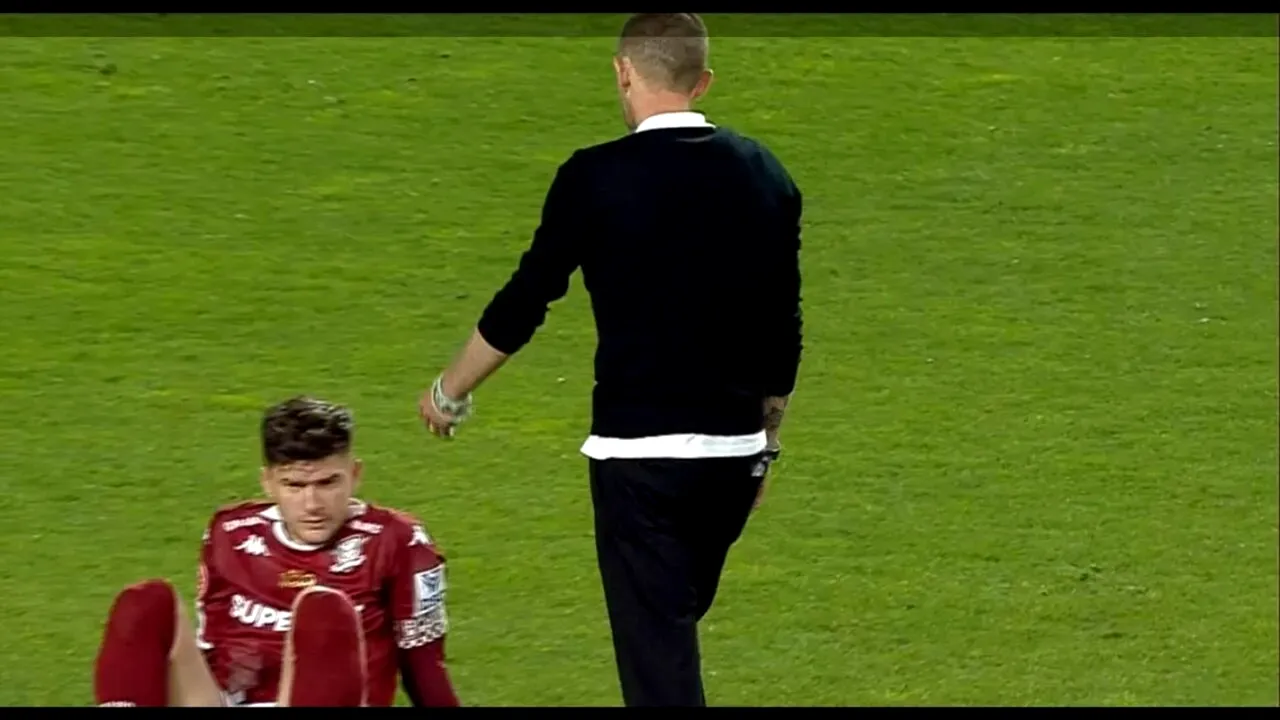 Universitatea Craiova CÂȘTIGĂ derby-ul cu Rapid, 2-1. Gestul scandalos al lui Săpunaru la adresa lui Lobonț. Paul Iacob, conflict cu fanii