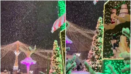 Târgul de Crăciun de la Craiova se deschide vineri, 14 noiembrie 2025. Tunurile de zăpadă se vor activa, în premieră, în această seară