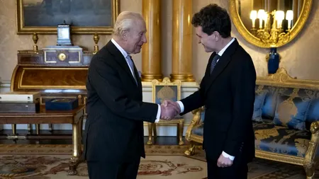 Președintele Nicușor Dan a fost primit de regele Charles la Palatul Buckingham