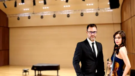 Recital cameral susținut de violonista Diana Jipa și Stefan Doniga în Sala Mare a ICR, cu ocazia Zilei Naționale a României