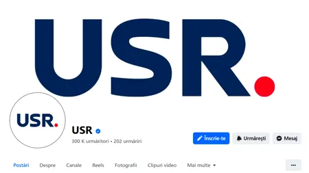 Lasconi a rămas și pe Facebook fără susținerea partidului. USR și-a schimbat fotografia de copertă, după scandalul retragerii sprijinului politic