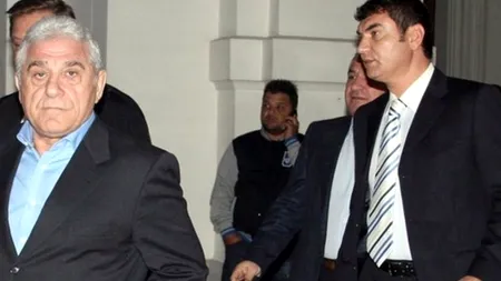 Frații Becali și Cristi Borcea, la un pas de bătaie în duba Poliției