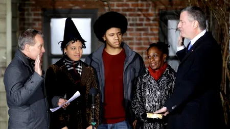 Era Bloomberg, la apus. Bill de Blasio a depus jurământul de primar al orașului New York