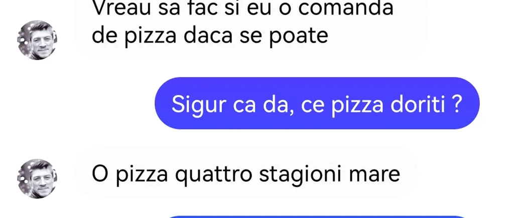 Bancul de sâmbătă | „Vreau să fac și eu o comandă de pizza”