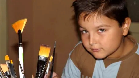David Alexandru, băiețelul din Iași care a cucerit lumea cu tablourile sale. GALERIE FOTO