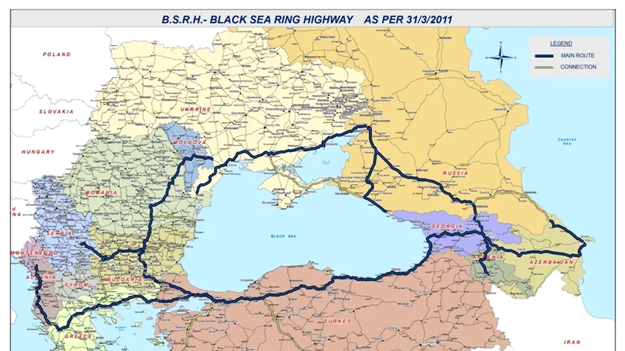 AUTOSTRADA DIN JURUL MĂRII NEGRE. De la Istanbul, Băsescu trasează 