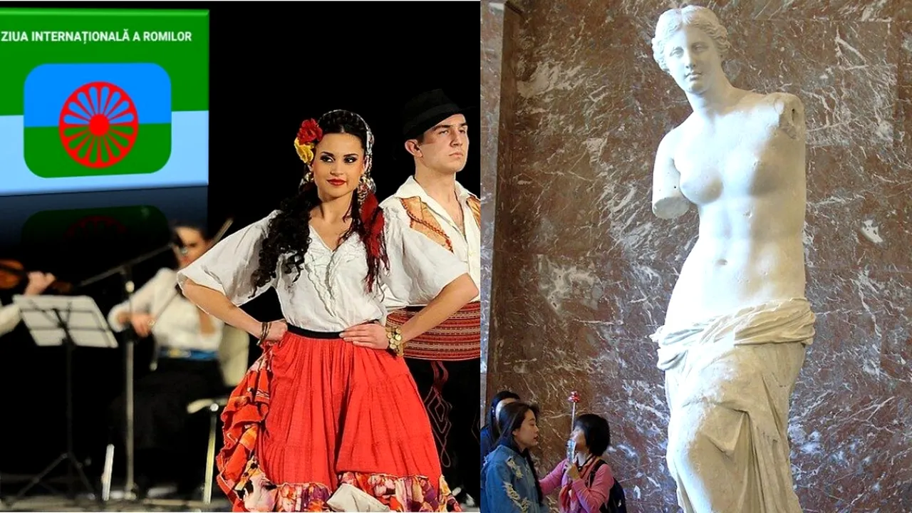 8 Aprilie, calendarul zilei: Ziua Internațională a Romilor. Este descoperită celebra statuie Venus din Milo