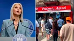 Alina Gorghiu, la coadă la merdenele în Piața Amzei. „Sunt bune, dar și o oră la sală după e musai”