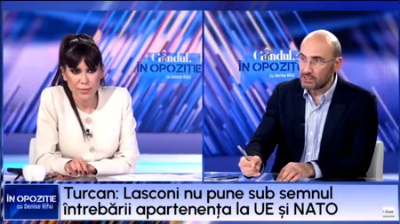 Valeriu Turcan: România, după 35 de ani, încearcă să își acopere niște goluri de înzestrare. Nu am fost niciodată puși pe cotropit