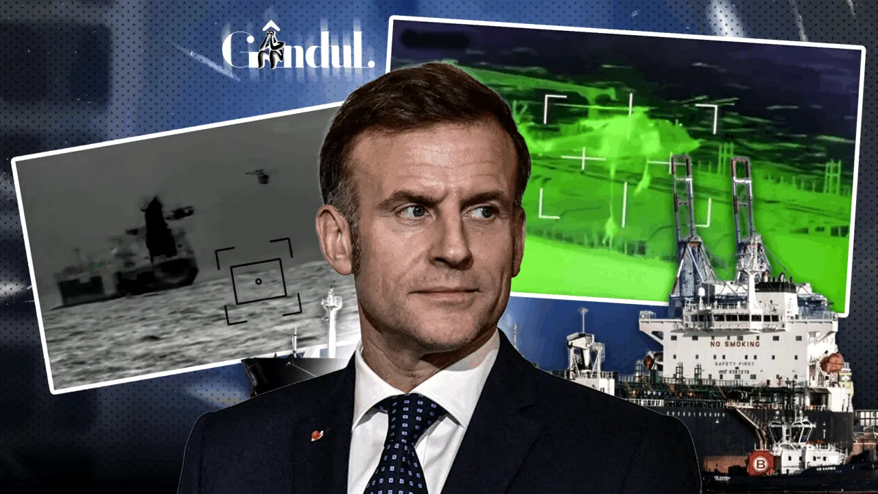 Belgia a capturat un petrolier care ar aparține „flotei fantomă” a Rusiei cu ajutorul Franței. Macron se felicită pentru „o lovitură dură“
