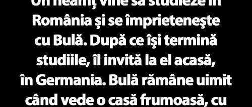 BANC | Bulă și colegul din Germania