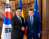 Momentul în care Nicușor Dan a fost salutat în LIMBA ROMÂNĂ de președintele Parlamentului sud-coreean / Agenda discuțiilor de la Cotroceni