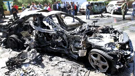 Două autoturisme-capcană au explodat în centrul Damascului