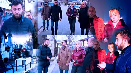 Deputaţii AUR l-au vizitat pe vicele din Drăgăşani, mazilit de şef în Cimitirul Eternitatea: 