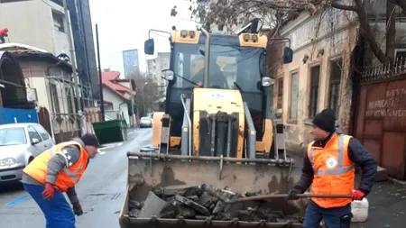 (P) Intervenții noi în Sectorul 5: Rampă nouă pentru pubele și reparații urgente ale carosabilului