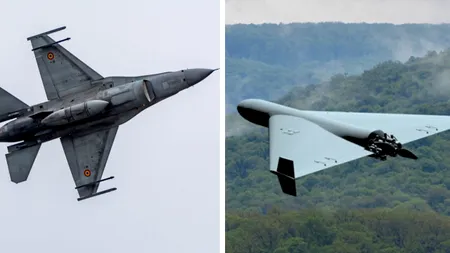 Drona doborâtă de un avion F-16 cu pilot român. Militarul ar putea fi decorat. Armata anunță că drona ar fi fost de tip Shahed