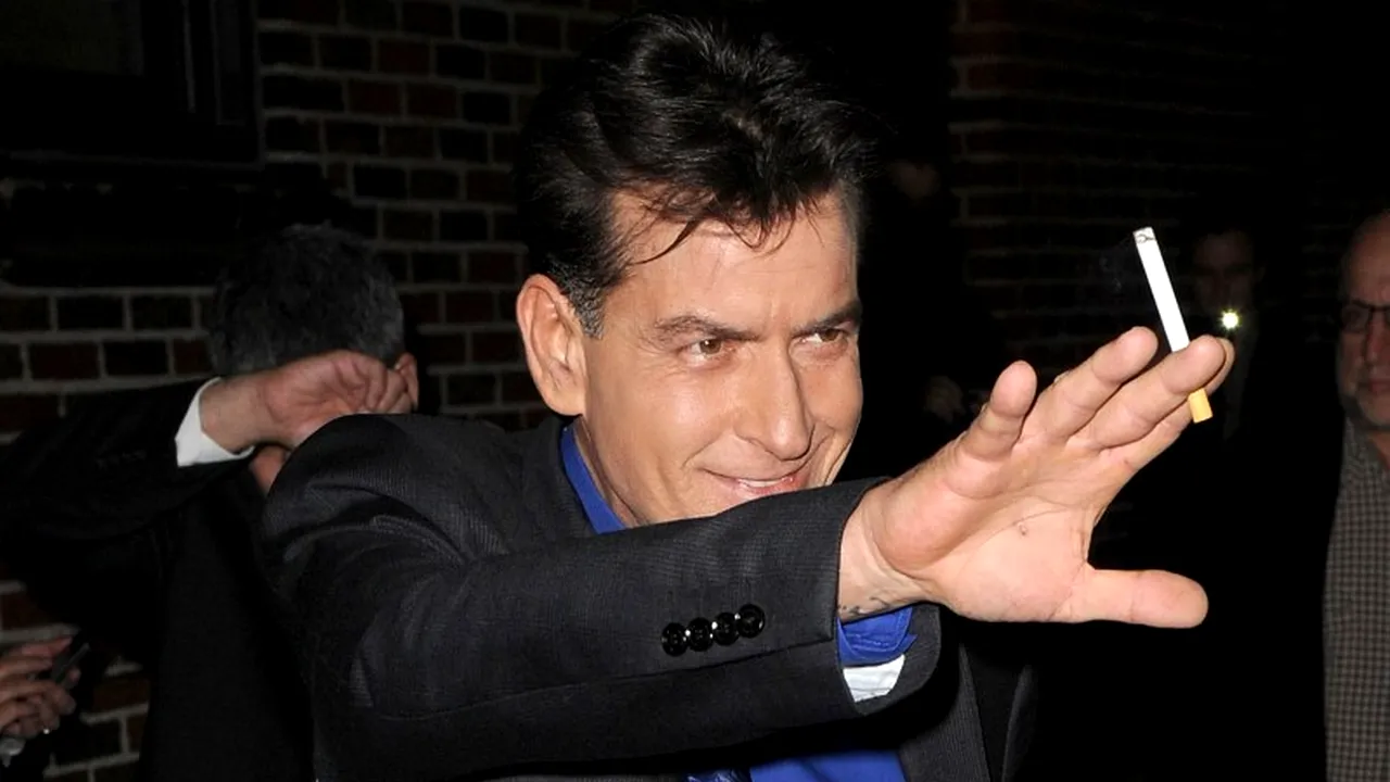 Ce veste a primit Charlie Sheen la începutul acestui an