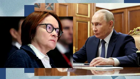 După 3 ani în care a sfidat „gravitația”, sistemul bancar al Rusiei trăiește conectat la aparate. „Apar fisuri, iluziile nu durează pentru totdeauna”