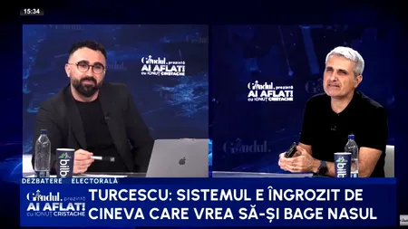 Robert Turcescu: „Dacă Becali face „tumbe