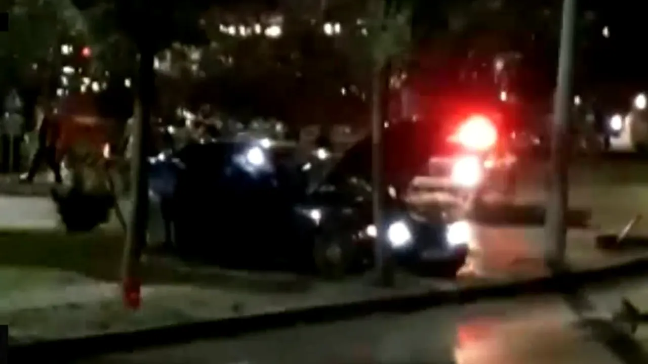 Este uluitor ce haos a creat un „bombardier” care făcea drifturi în parcare la IKEA | VIDEO