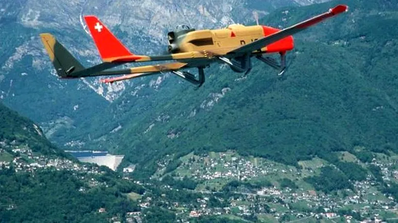 Trei români căutați în Elveția după ce au făcut o spargere au fost prinși cu ajutorul unei drone