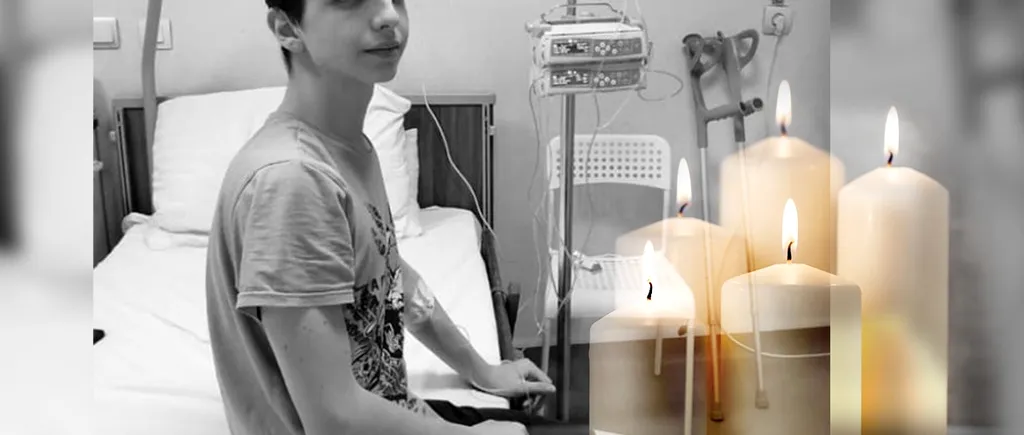 Destin nemilos pentru un adolescent de 16 ani. Băiatul a fost răpus de CANCER, după ce și-a pierdut tatăl
