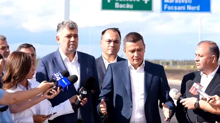 Ministrul Sorin GRINDEANU anunță că Autostrada MOLDOVEI va fi gata la sfârșitul acestui AN: Se va CIRCULA pe toate cele cele patru loturi.