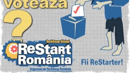 ReStart România, ultimele zile pentru înscrierea de proiecte online care pot schimba România