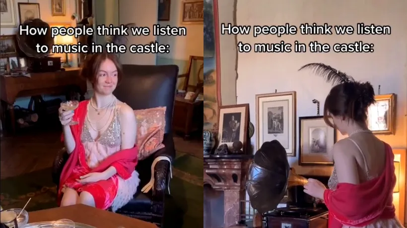 Ce înseamnă să trăiești într-un castel în secolul XXI. Relatările unei tinere din Italia: „Mulți oameni au o imagine idealistă despre asta” - VIDEO