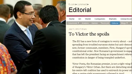 Financial Times despre o nouă formă de 