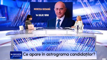 Astrologul Cristina Demetrescu, despre Mircea Geoană: „Are ceva mic și negru care poate să îi răstoarne imaginea”