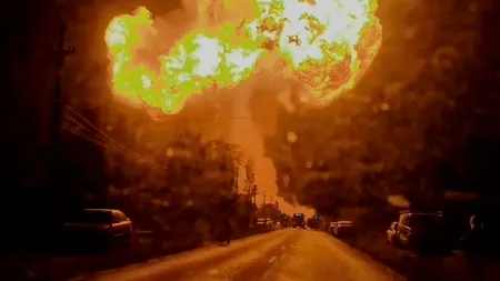 Traficul rutier prin Crevedia, OPRIT total. Se fac cercetări la locul exploziei